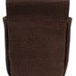 Crocodile Hornback Skin & Buffalo Hide - Deluxe Style Brown or Black