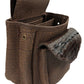 Crocodile Hornback Skin & Buffalo Hide - Deluxe Style Brown or Black