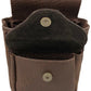 Crocodile Hornback Skin & Buffalo Hide - Deluxe Style Brown or Black